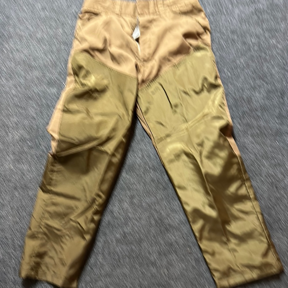 Chief Water Repellent Vintage Men (36) Heavy Canvas & Vinyl Field Hunting Pants